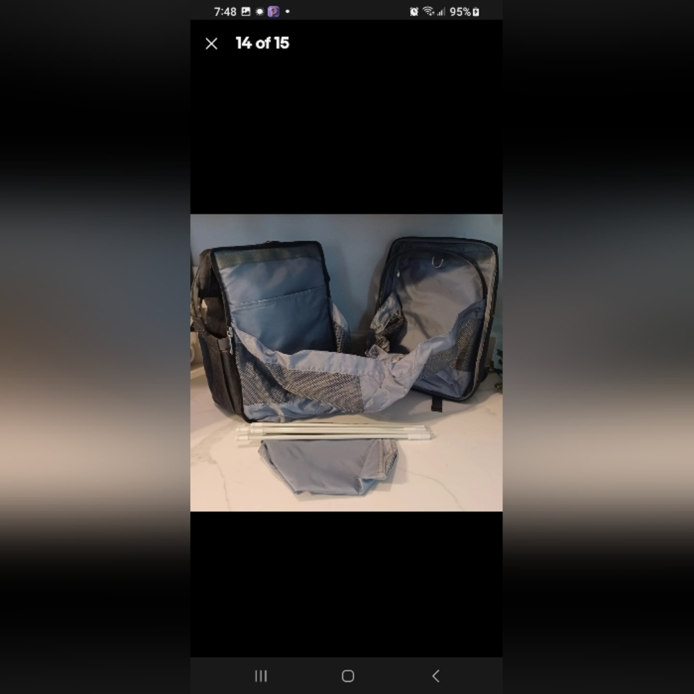 Diaper bag , backpack - Picture 3 of 4